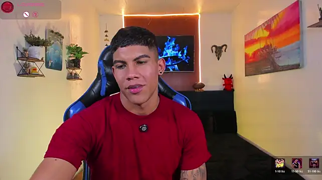 Show de Damian_latinxxx na webcam