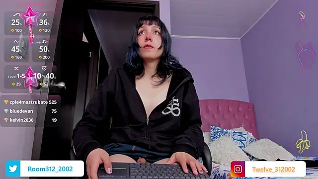 Show de Room312_ na webcam