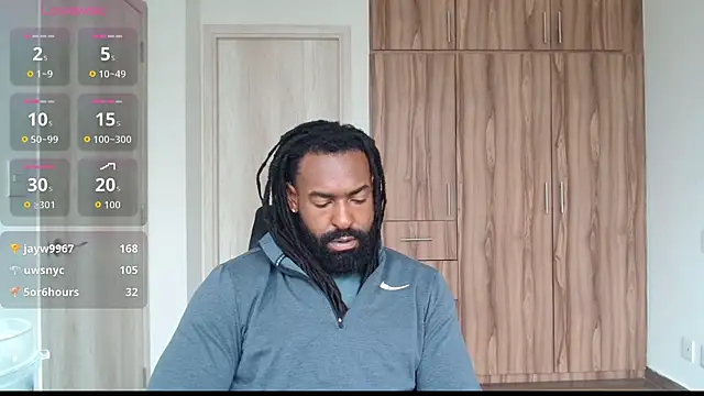 blackmuscless webkamerás műsora