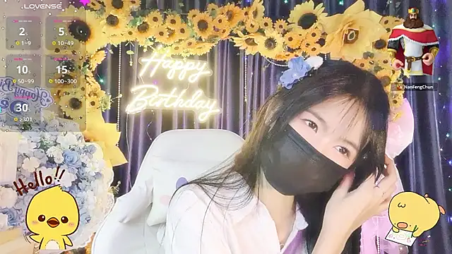 Pertunjukan Kamera Web Your-Sunshinee