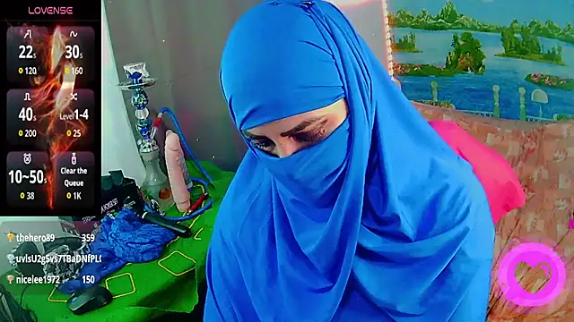 Show webcam de SultanaLayla