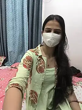 Sikha_Abhi Show in webcam