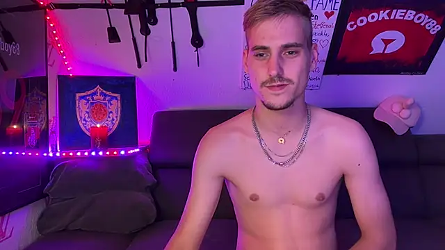 Show modela Cookieboy88 na web-kameri