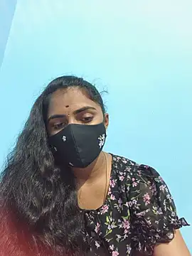 Show de webcam de Tamil-Megavarthinii