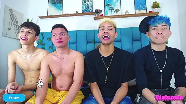 Dirty3someGuys élő XXX-chatje