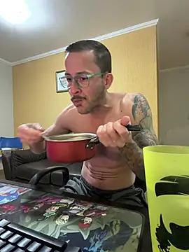 Show de MeladoDiMel na webcam