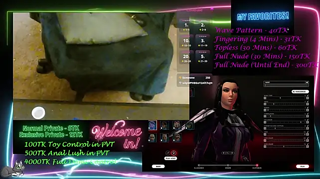 Chat XXX ao vivo de Sarastasia417