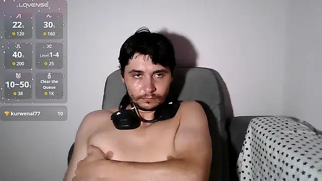 Show modela David_storm na web-kameri