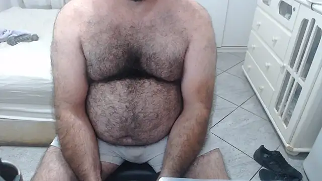 Show de MysterBearMG na webcam