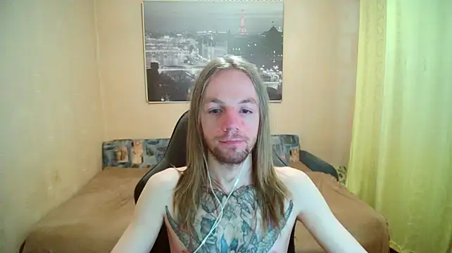 Show modela AdamDickens na web-kameri