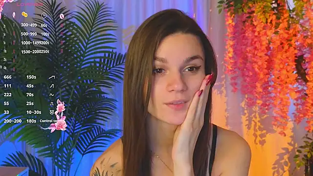 Show de webcam de EvaHair