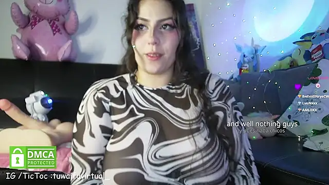 צ'אט XXX בשידור חי של TuWaifuVirtual1