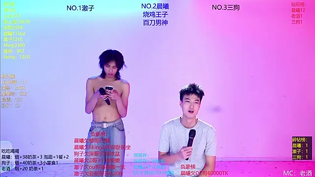 Heartbroken-boys' Webcam Show
