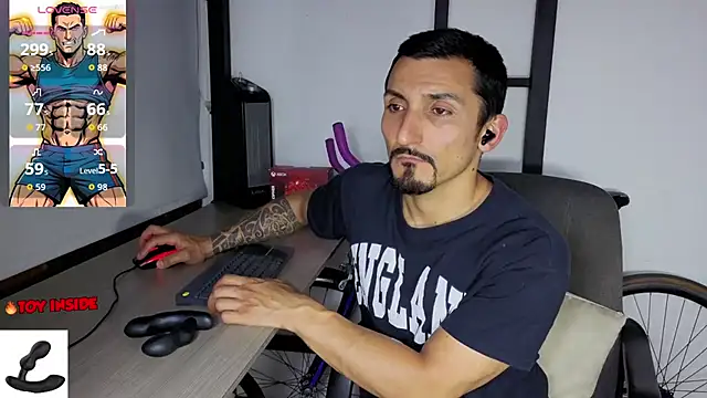 Marck_Muscle Pertunjukan Webcam