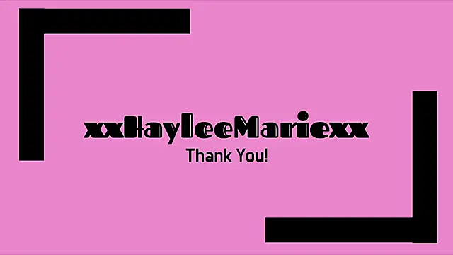 xxhayleemariexx Pertunjukan Webcam