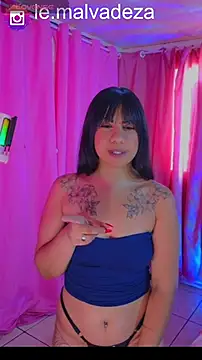 Show de LeonaMalvadeza na webcam