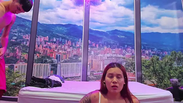 Show de NoellisAndDuvan na webcam