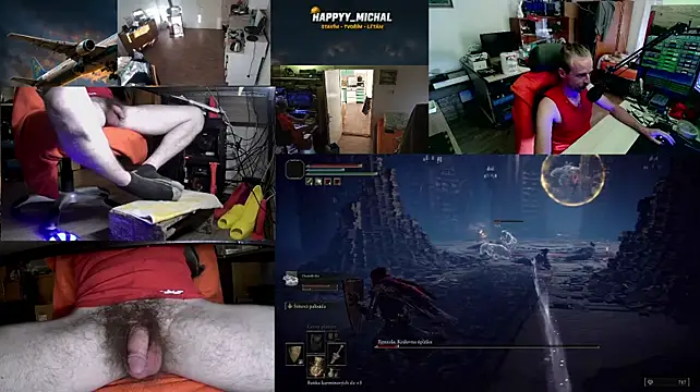 Happy_Michal Show in webcam