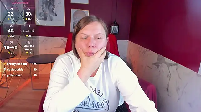 Chat +18 de KellyPerfection ao vivo
