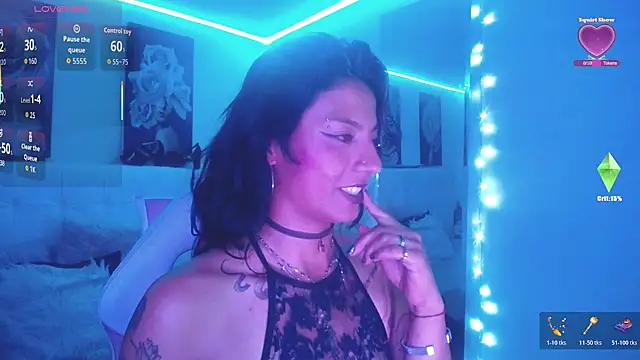 Show de SamathaMay na webcam