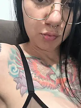 Show de CreepshowAngie na webcam