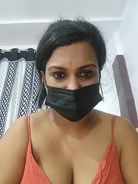 Show modela shreeni-jaiswa na web-kameri