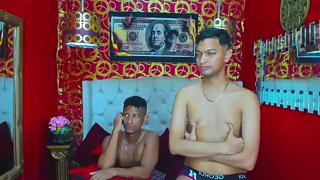 Show de PEINBOYS na webcam