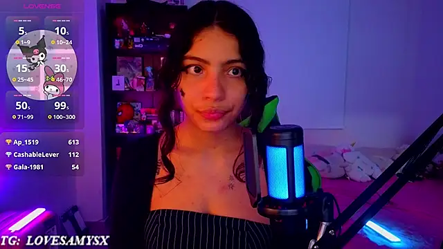 Chat +18 de Lovelyamyy ao vivo