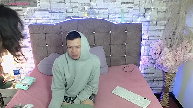 Show de _engel_and_dimy_ na webcam