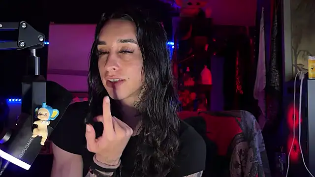 Show modela xoFrankie na web-kameri