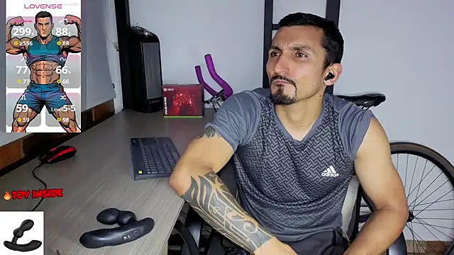 Marck_Muscle Adlı Modelin Canlı XXX Sohbeti