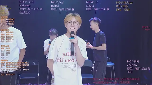 Show de webcam de NCT-111