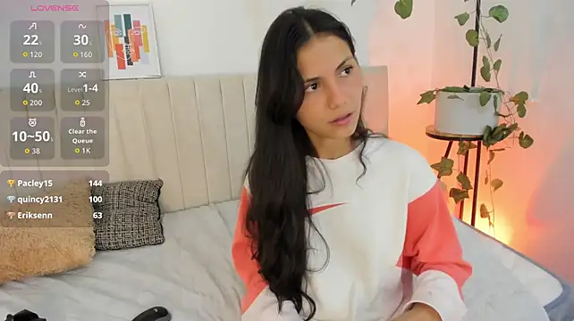 EmmaLily élő XXX-chatje