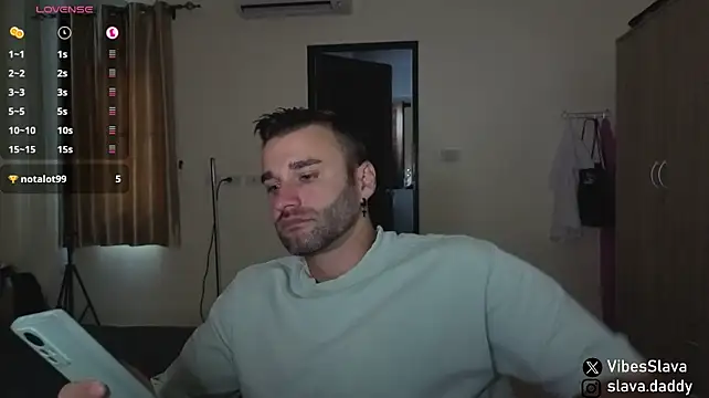 Show modela DaddySlava na web-kameri
