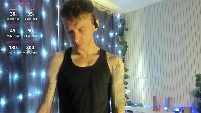 Show modela James2Inked na web-kameri