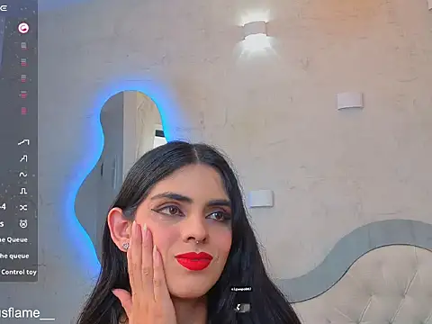 Venus_flame1n Webbikameraesitys