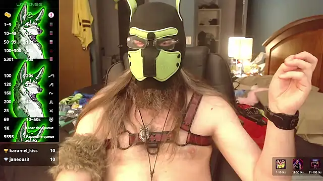kinkywolf429 Webcam show