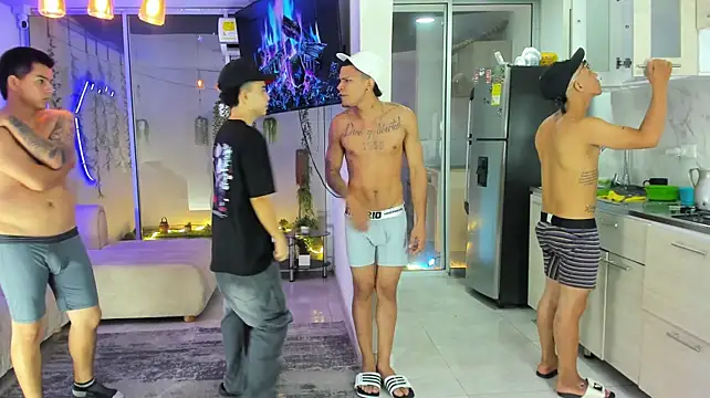 Show de Warriosexx na webcam