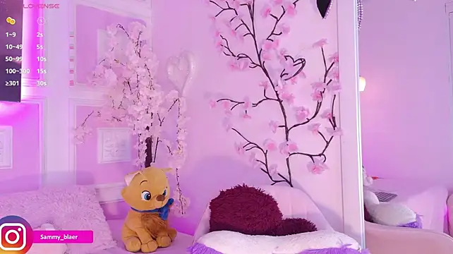 XXX chat uživo modela Sammyblaer