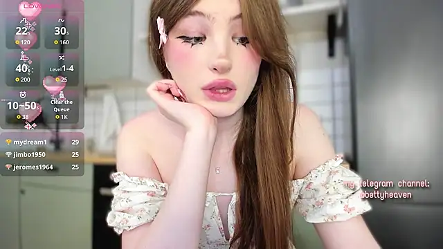 عرض كام bettyheaven