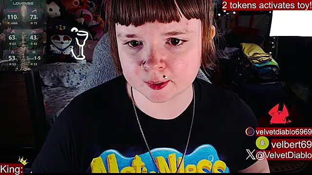 Živý XXX chat VelvetDiablo