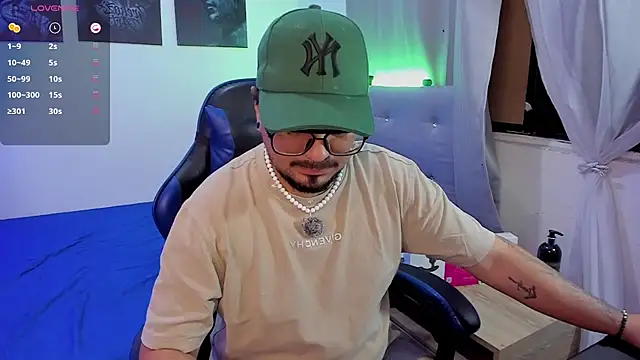 DaviidEvans_ webkamerás műsora