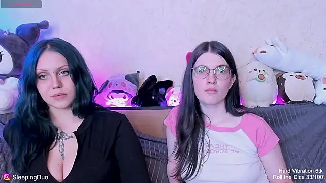 SleepingDuo Webcam Show
