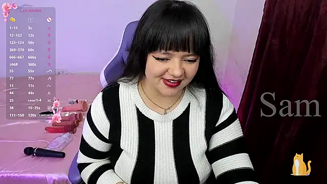 Samantha__zz élő XXX-chatje
