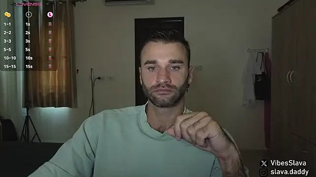 Show de DaddySlava na webcam