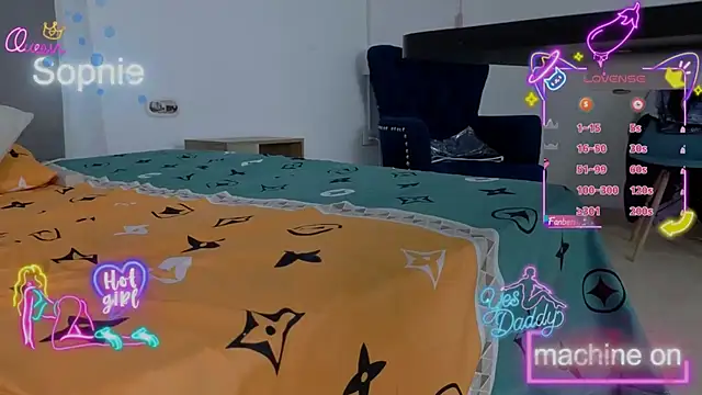 Sophiehuntressのウェブカメラショー