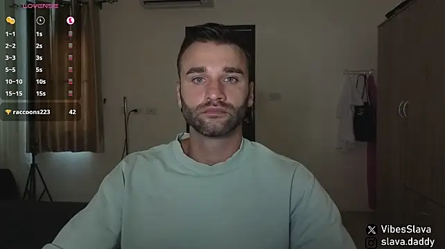 DaddySlava élő XXX-chatje