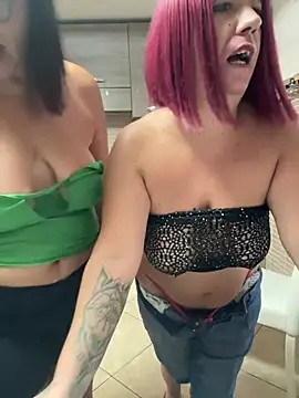 Show de SinfulMarkedQueens na webcam