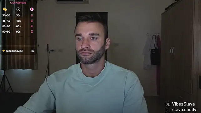 DaddySlava webkamerás műsora