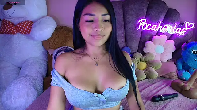 Show webcam de Pocahontascute_33